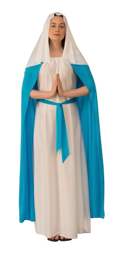 Disfraz De Virgen María, Talla Medium, Para Mujer -