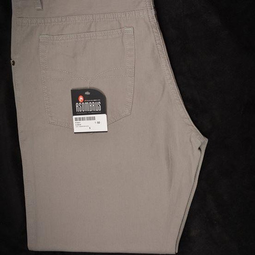 Imagen 3 de 6 de Pantalón Corte Jean Slim Fit Asombrus Hombres Altos