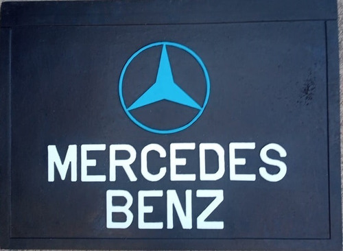 Barrero Camión Mercedes Benz - 58 X 45 Cms - Anti-spray