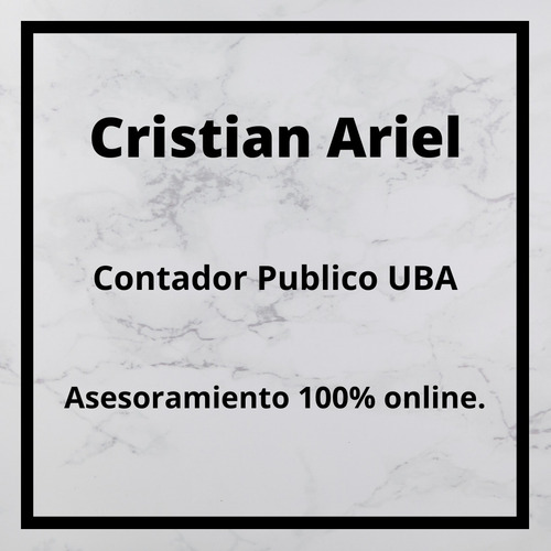 Imagen 1 de 6 de Contador Publico- Monotributo- Iva