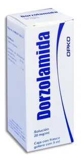 Dorzolamida Solución 20mg/ml Frasco Gotero C/5ml Exakta