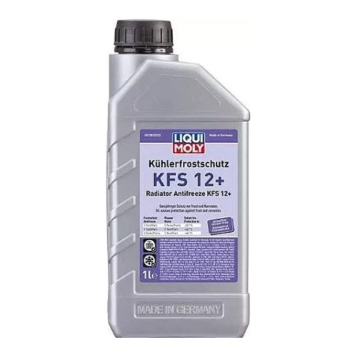 Refrigerante Liqui Moly Kfs12 + Rojo Concentardo 1lt