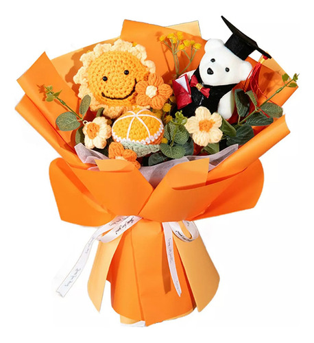 . Ramo De Flores De Ganchillo, Ramo De Flores De Graduación