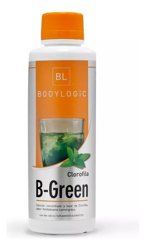 B- Green Clorofila Concentrada Hierbabuena 450ml Bodylogic® 