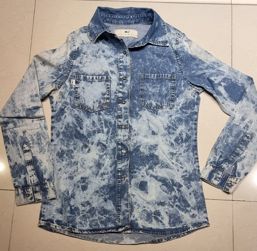 Camisa Jean Prelavada