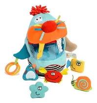 Comprar Peluches Walter La Morsa Con Accesorios Dolce Toys 95329 Color Celeste