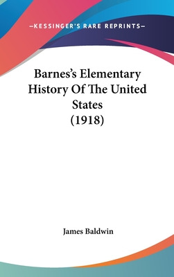 Libro Barnes's Elementary History Of The United States (1...