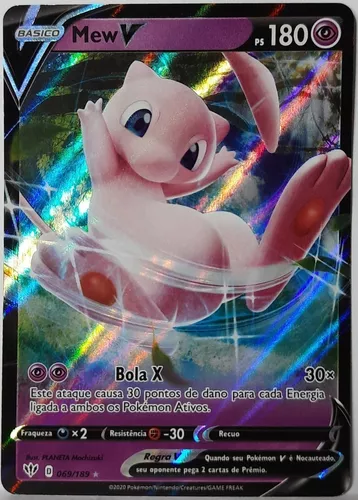 Carta Pokémon Lendário Celebi Vmax Original Pt + 50 Cartas