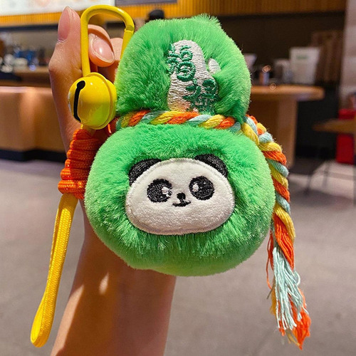 Llavero De Peluche De Dibujos Animados Con Colgante De