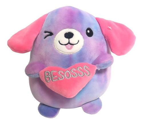 Peluche Perrito Phi Phi Toys Corazón De Besos 19cm Hermoso