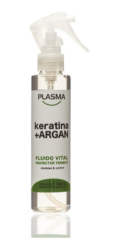 Protector Termico Plasma Fluido Vital Keratin Para Planchita