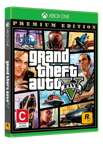 Grand Theft Auto V Premium Edition Xbox One Físico - Bueno (Reacondicionado)