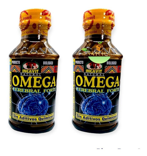 Pack De 2 Frasco Omega Cerebral 90 Cap C/u