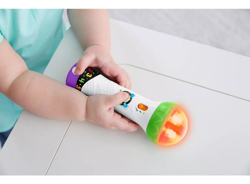 Fisher-price Ríe Y Aprende Micrófono Graba Y Canta