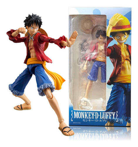 Juguete Modelo De Figura De Acción De Pvc Luffy Movible De A