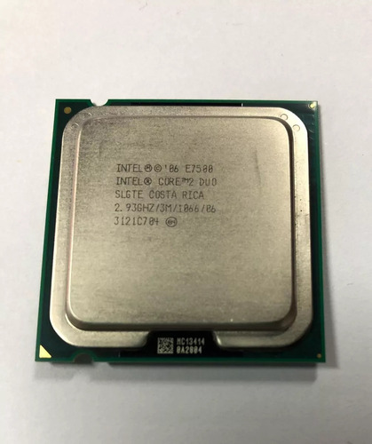 Procesador Intel Core2duo E7500 2.93ghz Sin Cooler