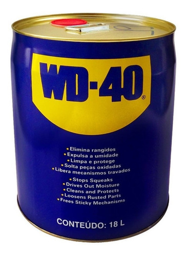Lubrificante Líquido Multiuso 18 Litros Wd40