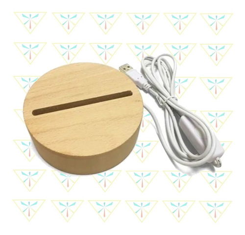 Lámpara De Mesa 3d Griffindor Harry Potter Base Madera