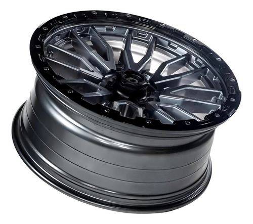 Roda Diesel Off Road Aro 20 Tala 9 - 6x139.7 Offset -12 Cor Preto