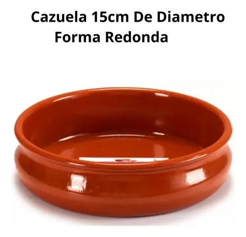Cazuela Barro 15 Cm