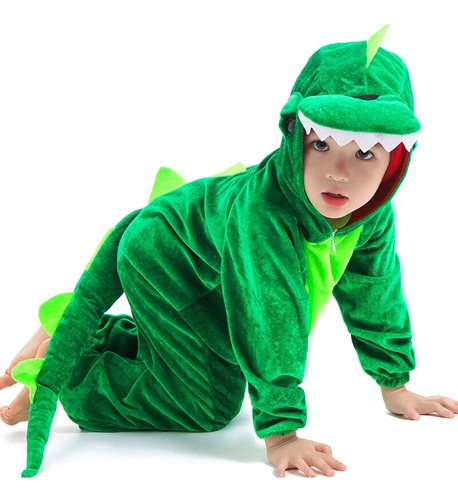 Disfraz De Dinosaurio Kugurumi Para Niños Cosplay Para Niño