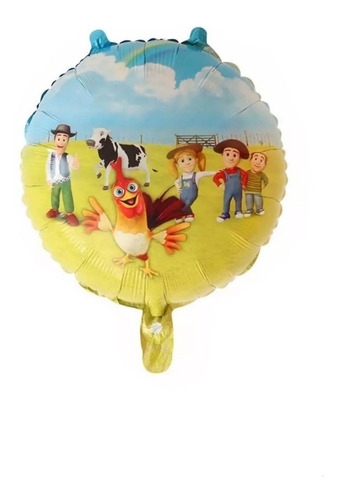 2 Globos La Granja De Zenón Apto Aire O Helio