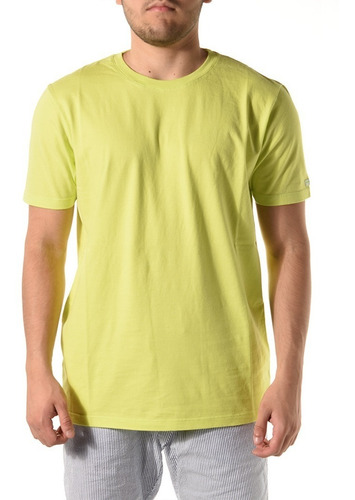 Remera Hombre Bensimon Colors Nac De Algodón Verde Ma Prem