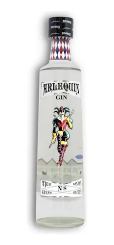 Gin Destilado Arlequín 47° London Dry 750ml Argentina