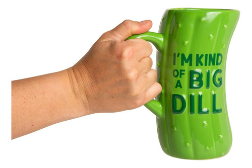 Taza De Café Extra Grande Divertida Para Amantes De Pepinill