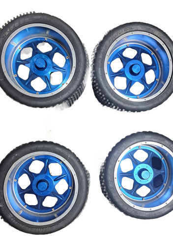 4 Rodas E Pneus Hpi Monster Truck Traxxas Revo T-maxx (Usado)