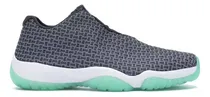 Comprar Tenis Deportivos Jordan Air Jordan Future Low Wolf Grey Emerald \u002F Solo 1 Puesta \u002F Hombre\u002Fmujer