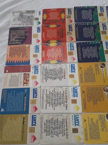 Tarjetas Cantv De Coleccion (Usado)