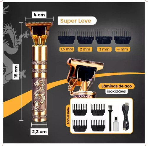 Combo Barbearia Profissional T9 Aparador Pelos Finalização