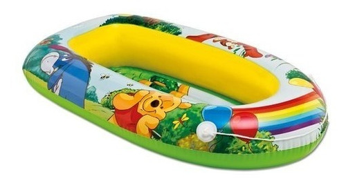 Bote Inflable Para Piscina Winnie The Pooh Intex 58394