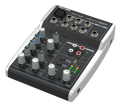 Mezcladora Behringer Xenyx 502s 5 Canales Con Interfaz Usb