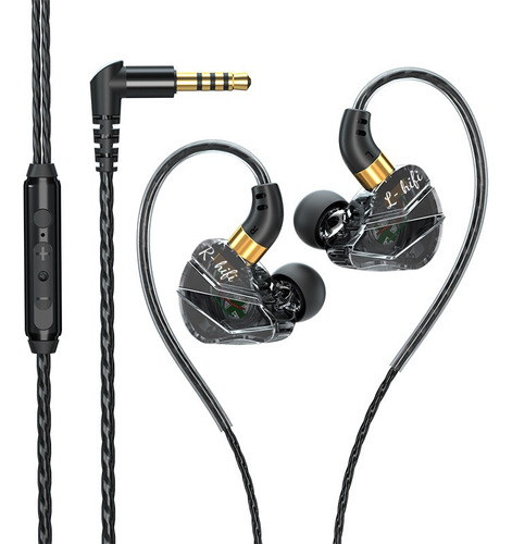 Auriculares Deportivos In Ear Con Micrófono Y Cable 