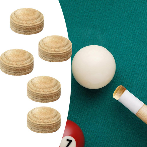 5 Uds Puntas De Taco De Billar Herramienta De Juego De 10 Mm