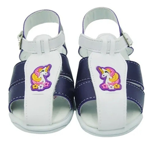 Huaraches Coquetos Para Niña Sandalia Unicornio Moda Verano