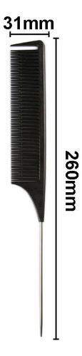 Peine De Pelo Cepillo De Peine Portátil Fino Para Cepillo