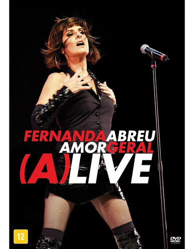 Dvd Fernanda Abreu Amor Geral ( A ) Live 2020 1ª Edição Novo