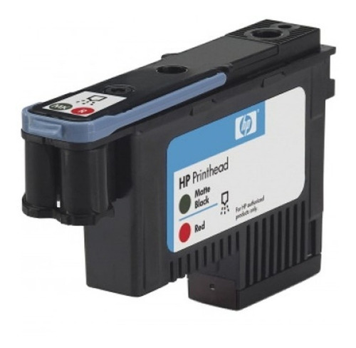 Imagen 3 de 6 de Cabezal Hp 70 C9409a Original Negro Mate/rojo Hp Z3100 Z3200