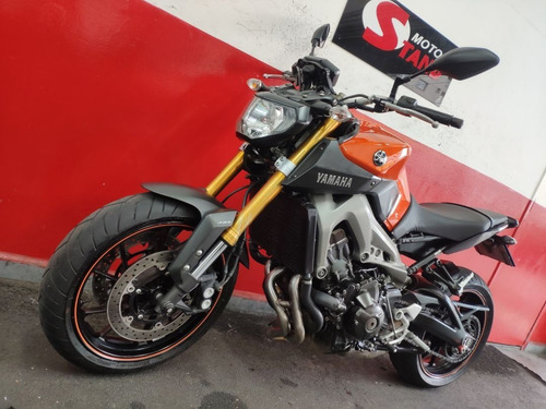 Yamaha Mt09 Mt 09 Mt-09 Abs 2016 Laranja