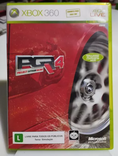 Xbox 360 console jogo de vídeo: pgr 4 projeto gotham racing. Espanhol, pegi  3 +, cópia do pacote (jogo xbox 360 segunda mão) - AliExpress