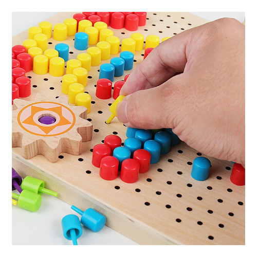 Bake Hongo De Madera Diy Aprendizaje Temprano 3d For Niños Y