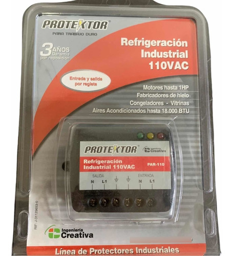 Protector De Refrigeración Industrial 110v Marca Protektor