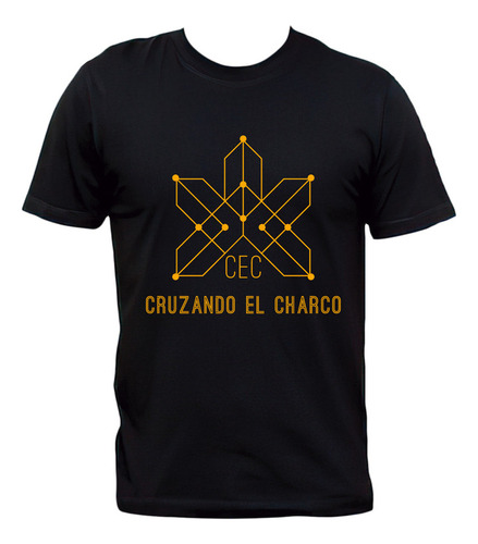 Remera Cruzando El Charco Rock Nacional 100% Algodón