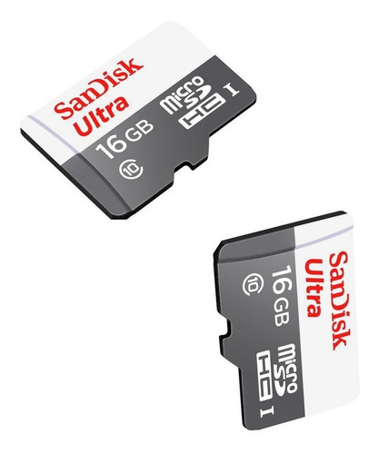 Imagem 2 de 4 de Cartão Memoria Micro Sd 16gb Classe10 Ultra 100% Original