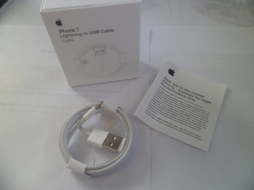 Cable Usb Lightning iPhone 5 6 6s 7 Plus Apple Original 100%