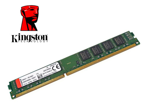 Imagen 2 de 5 de Memoria Ram Ddr3 8gb 1x8gb Kingston Kcp316nd8/8 1600 Mhz
