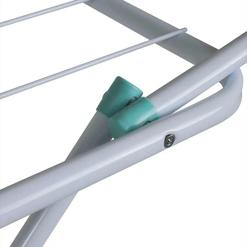 Imagen 5 de 8 de Tendedero De Pie Extensible Plegable Mor Acero 8 Mts Ropa